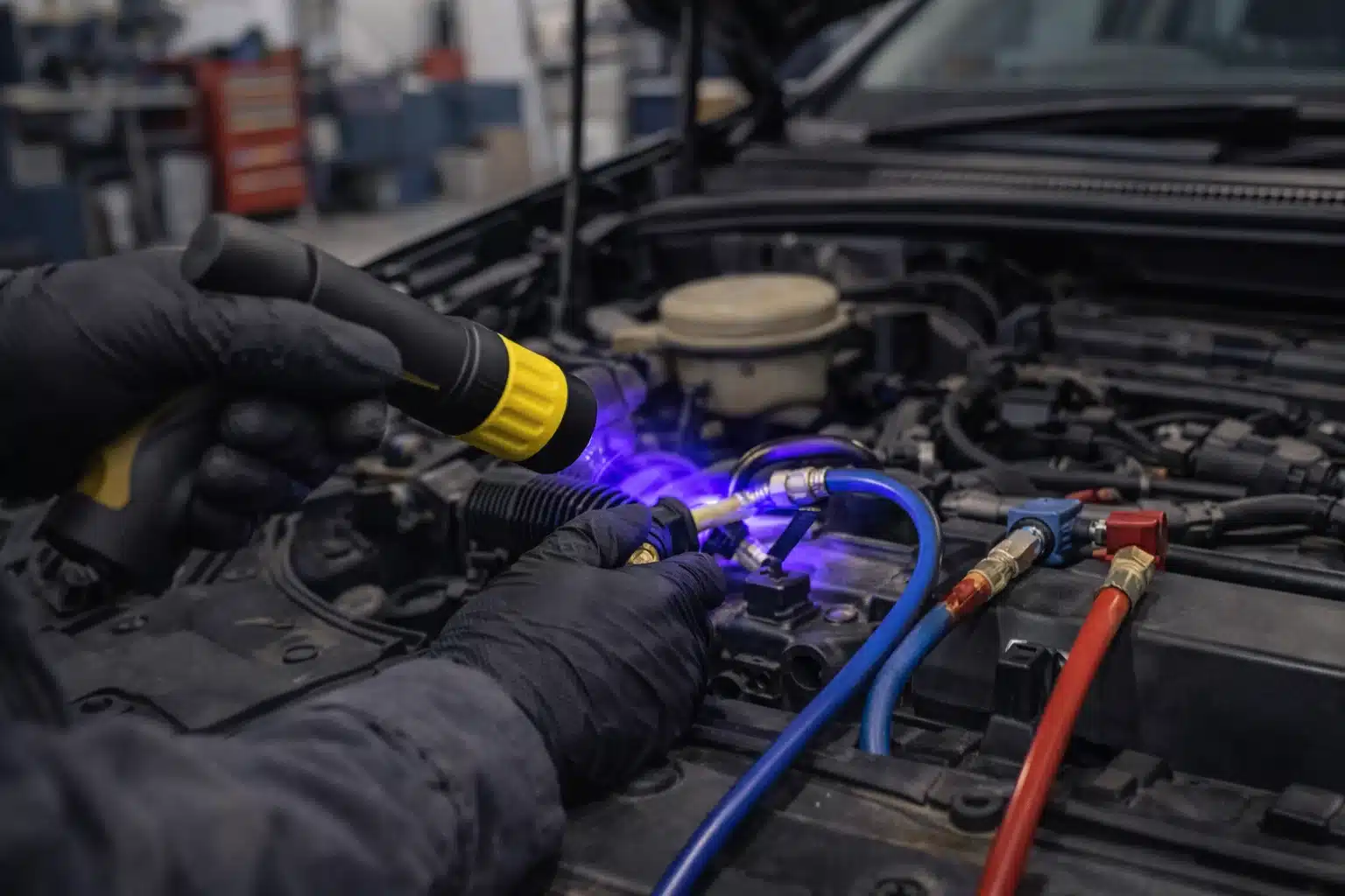 Air con leak test equipment used in Lowestoft