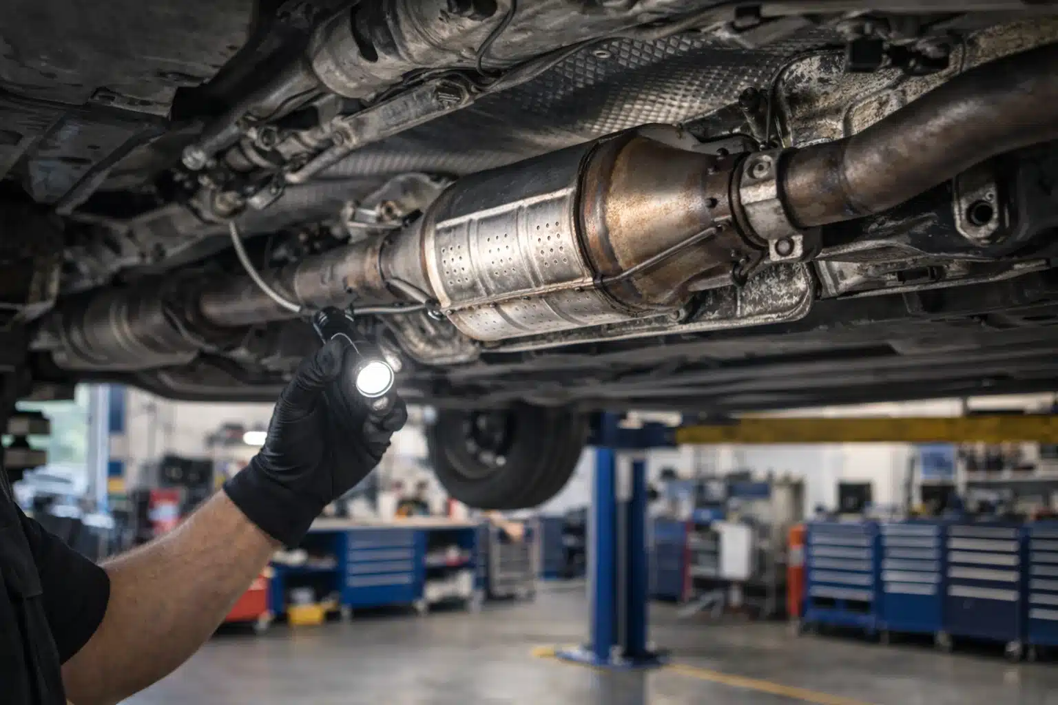 Exhaust repair in Lowestoft at AutoFix4u Garage