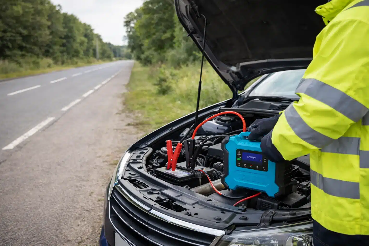 Jump start service in Lowestoft for flat car battery
