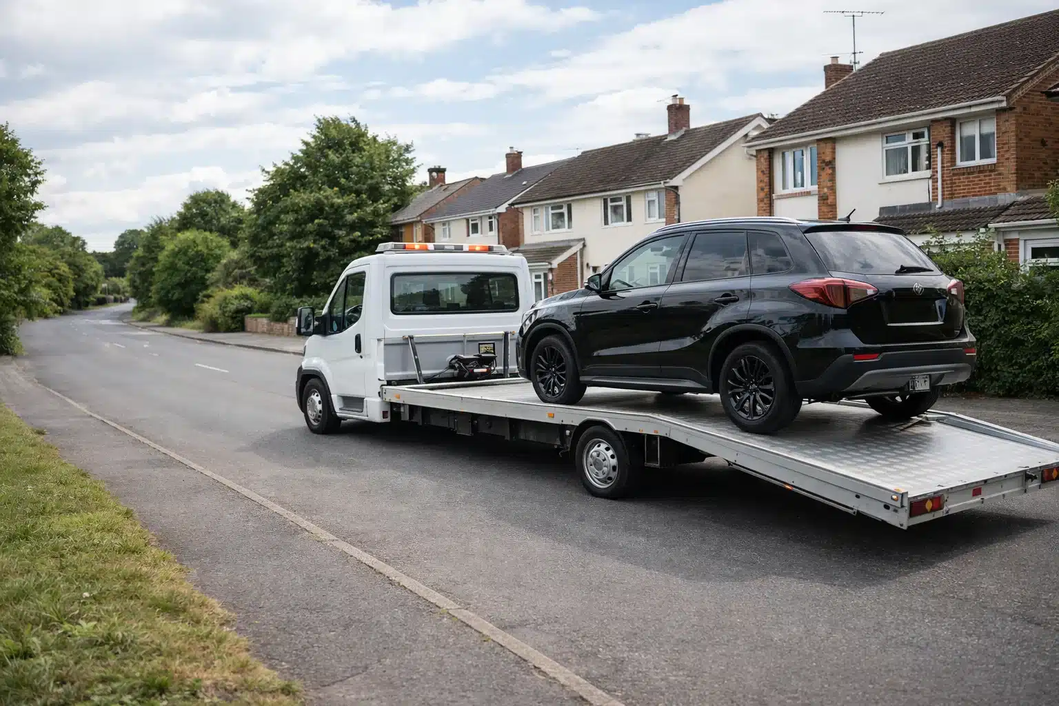 Vehicle transport service in Lowestoft moving a car safely