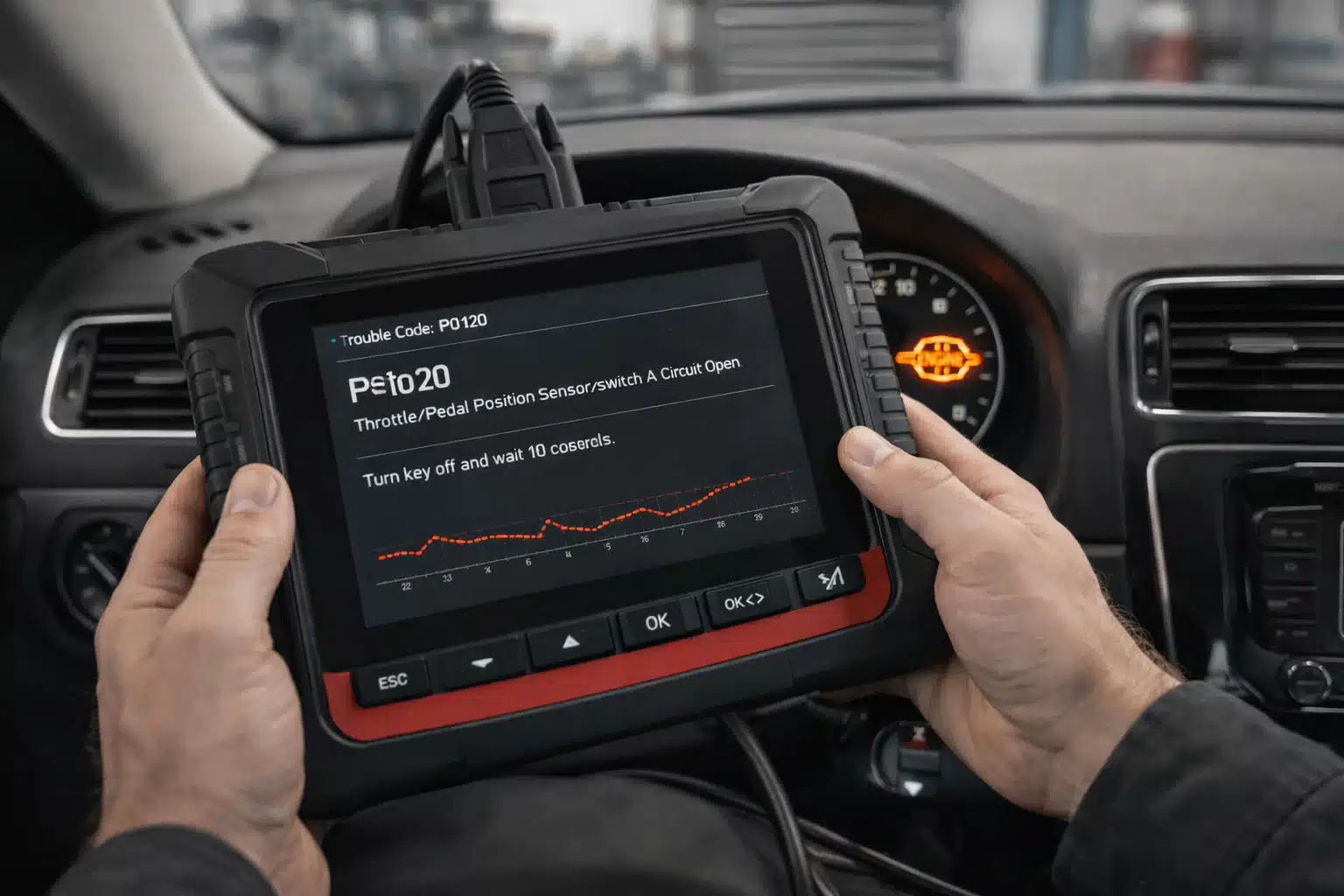 Warning lights check in Lowestoft at AutoFix4u Garage