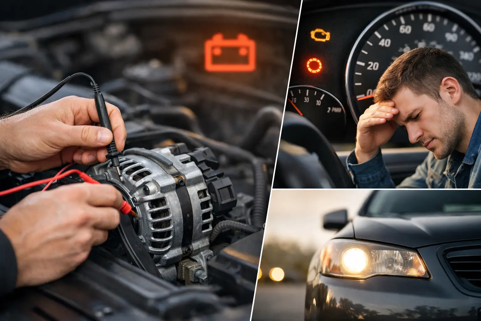 Alternator Fault Symptoms to Watch For