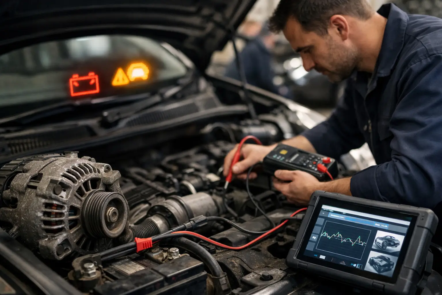 Alternator Fault Symptoms and Testing Guide