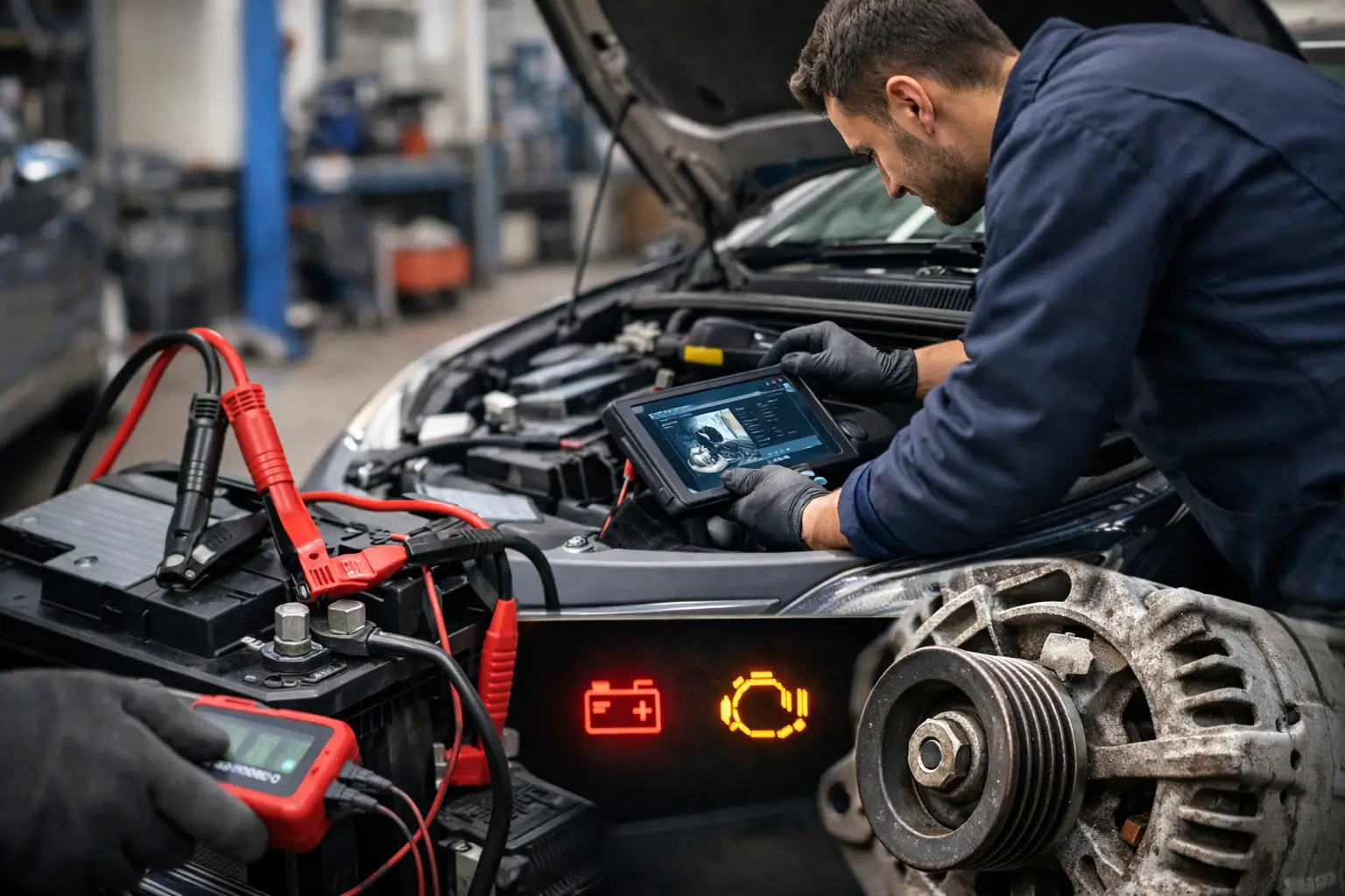 Car Not Starting Battery or Alternator UK