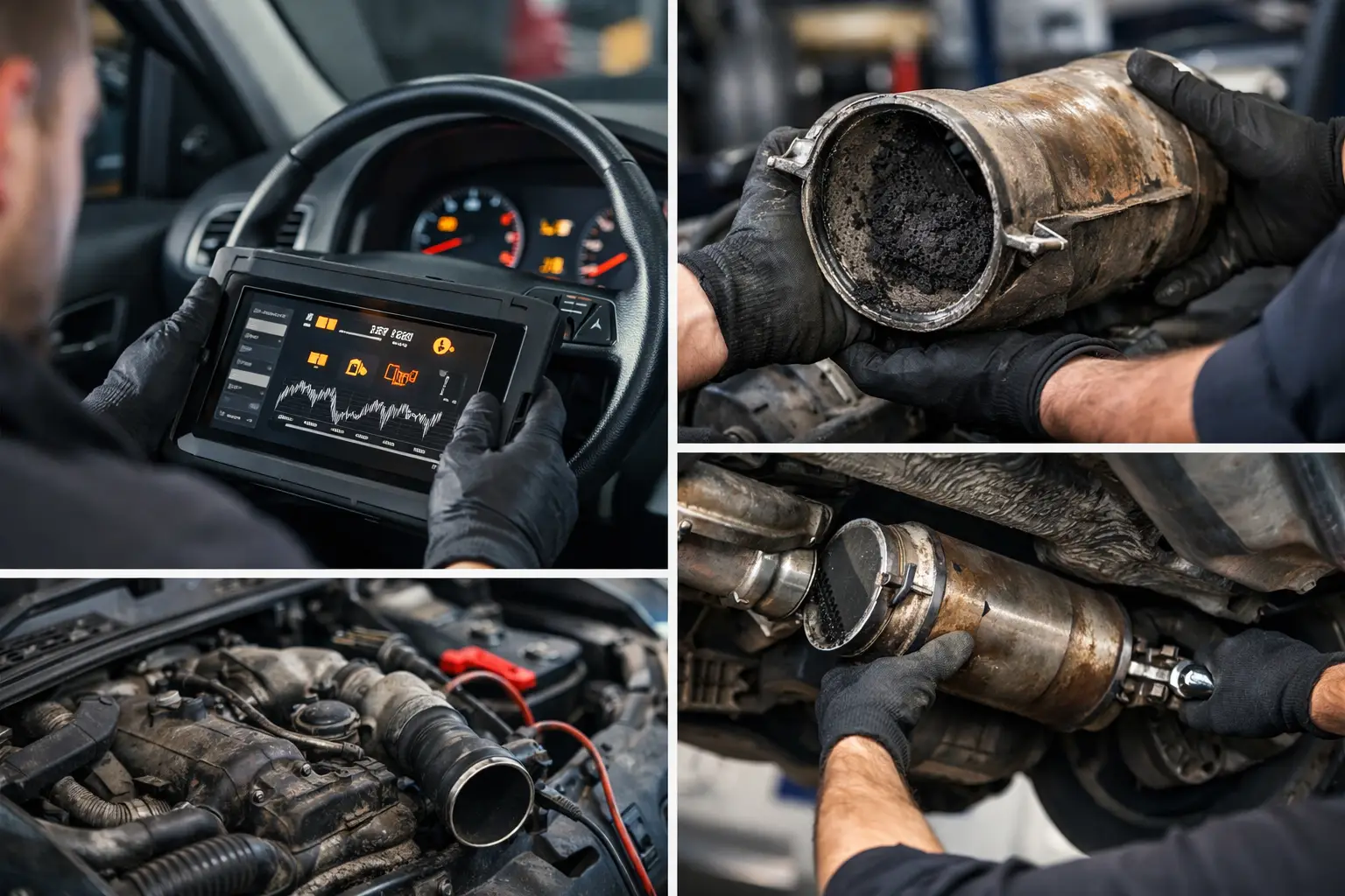 DPF Cleaning Service Guide for Warning Lights