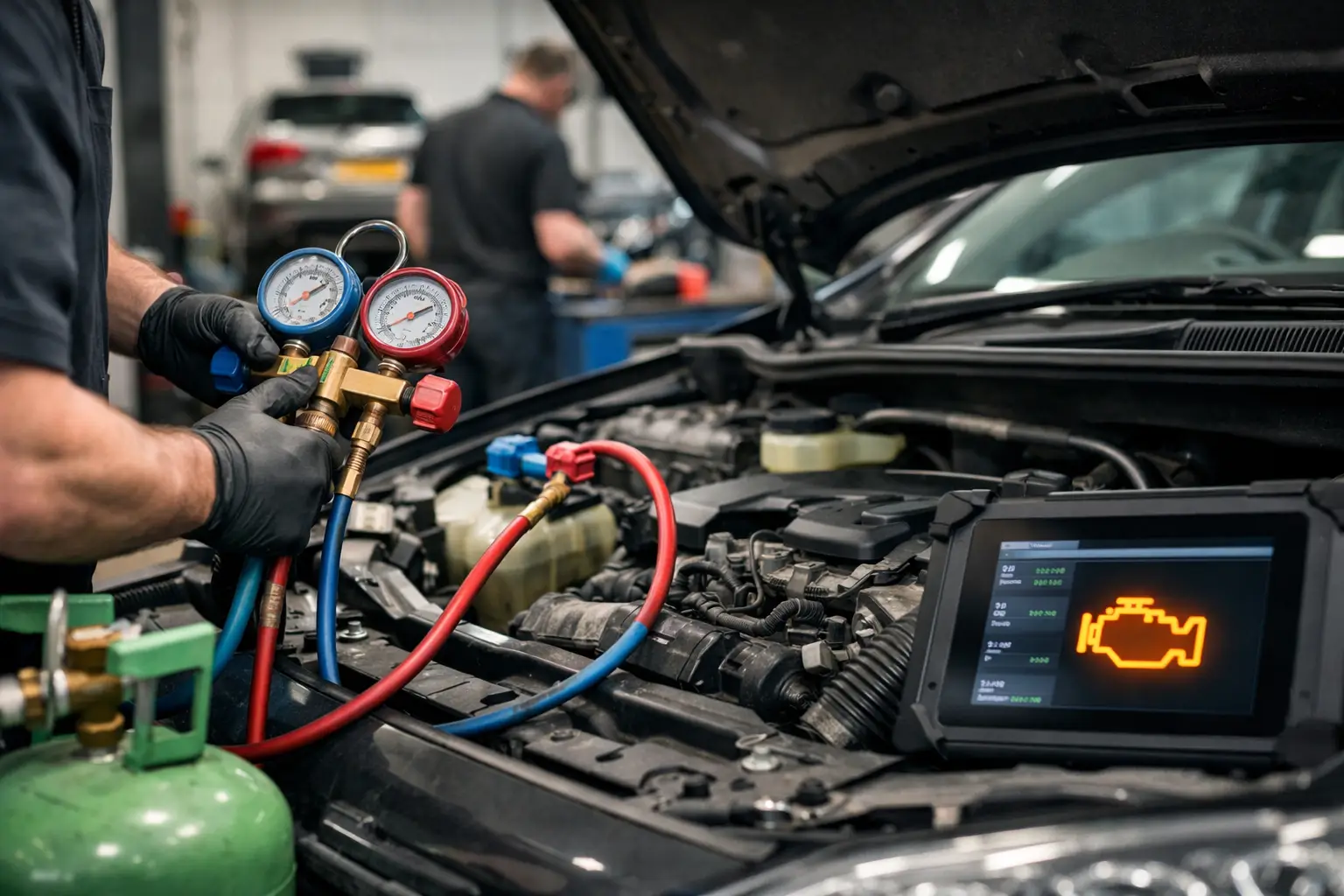 How to Regas Car Aircon Without Missing a Leak