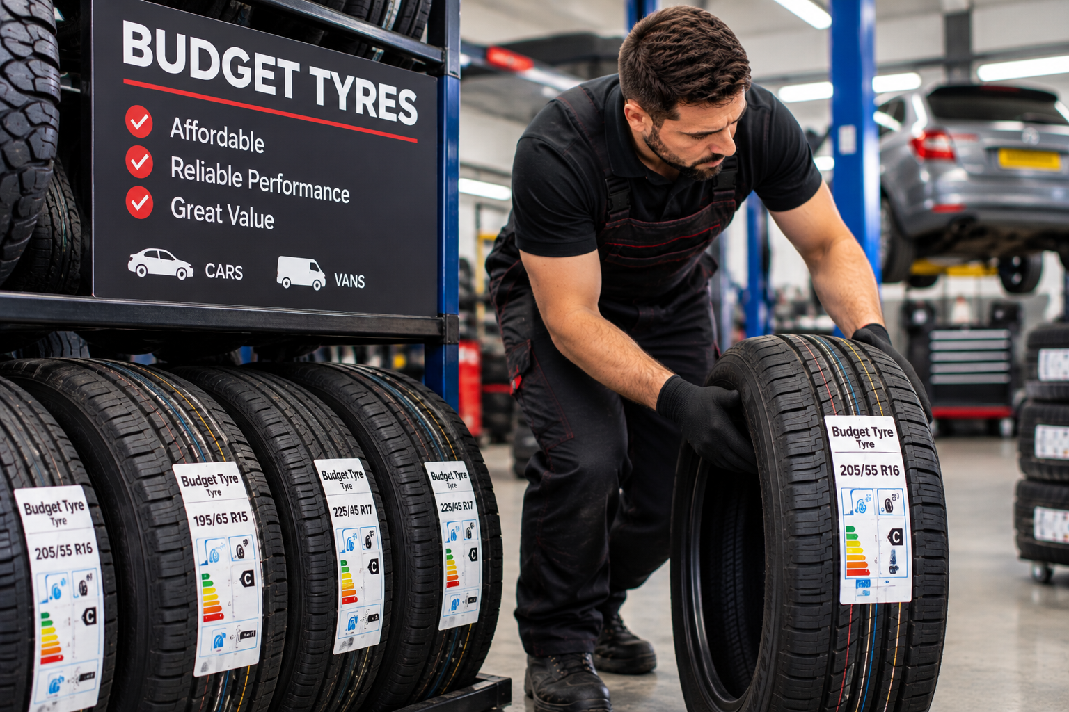 Budget tyres supplied and fitted in Lowestoft