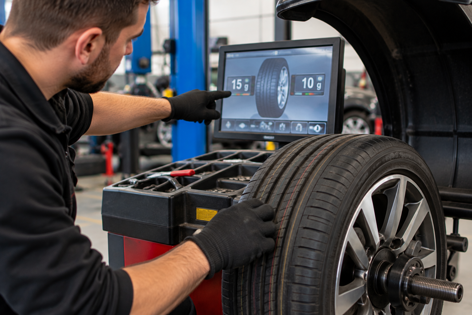Wheel and tyre safety inspection in Lowestoft