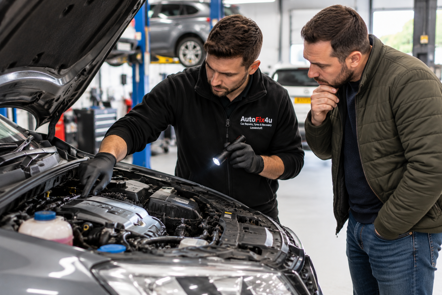 Used car condition inspection in Lowestoft