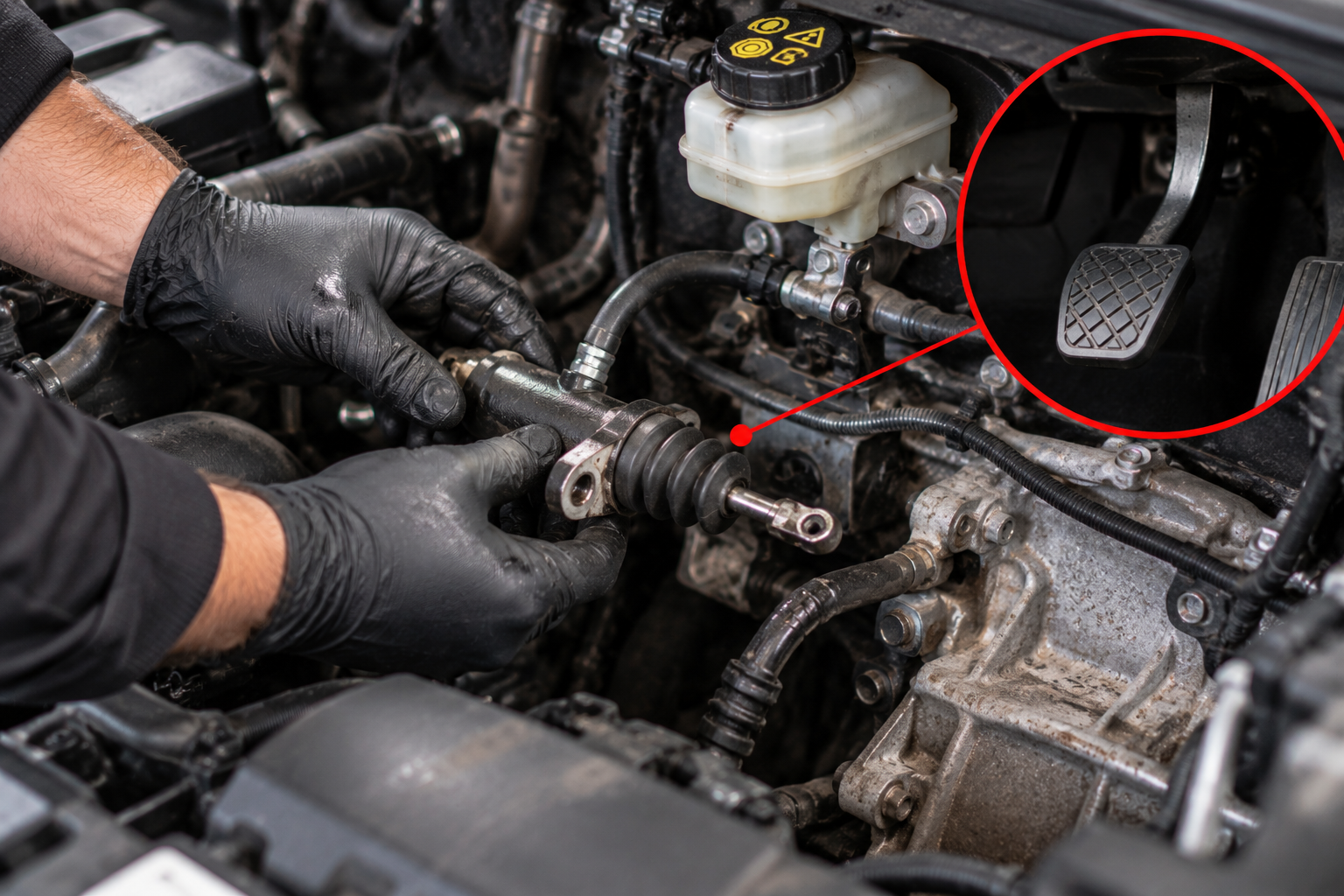 Mechanical repair inspection at AutoFix4u Garage