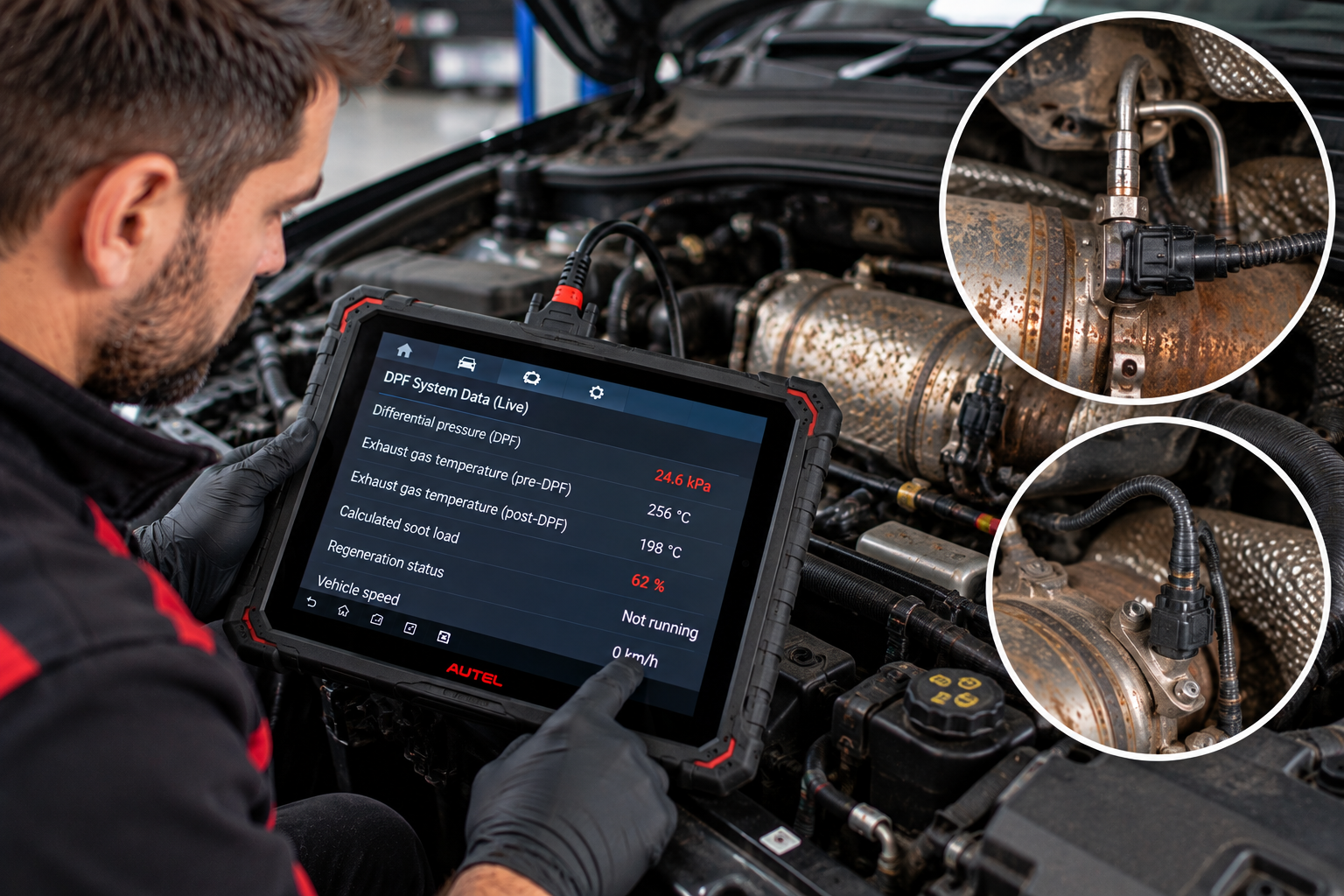 DPF diagnostics before regeneration in Lowestoft