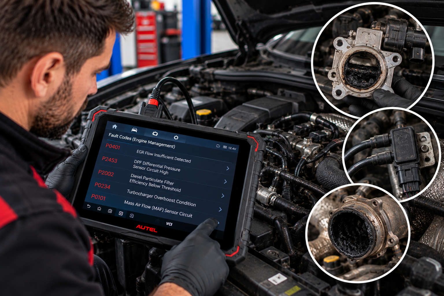 Vehicle inspection for repeated DPF problems in Lowestoft
