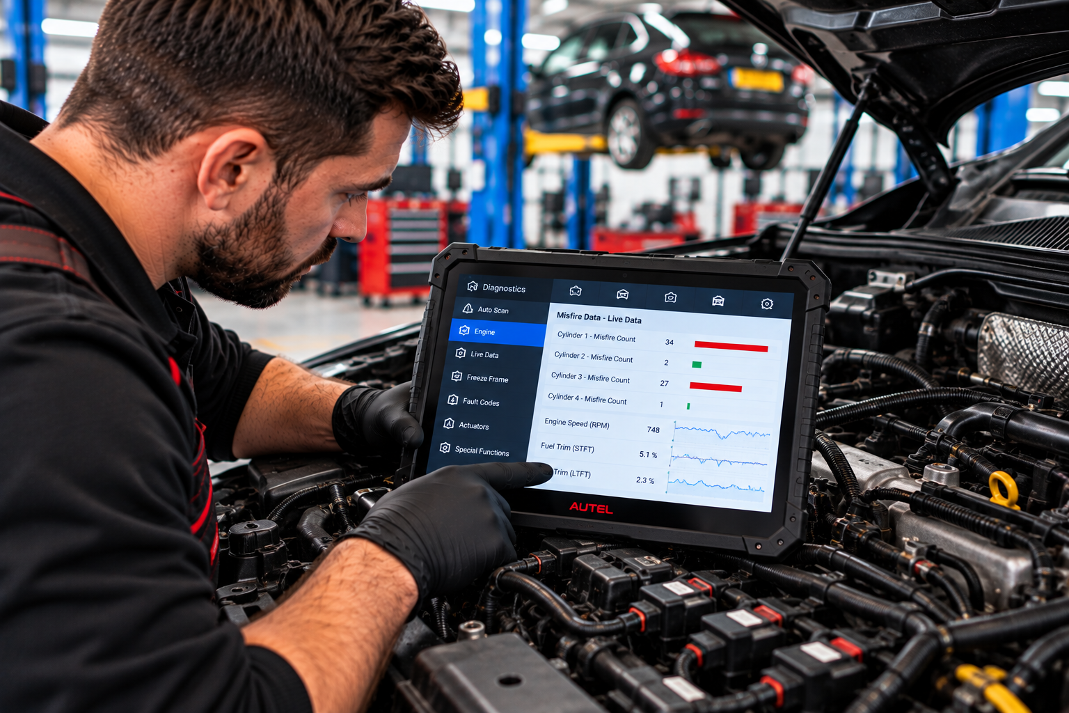 Vehicle electrical and engine fault diagnosis in Lowestoft