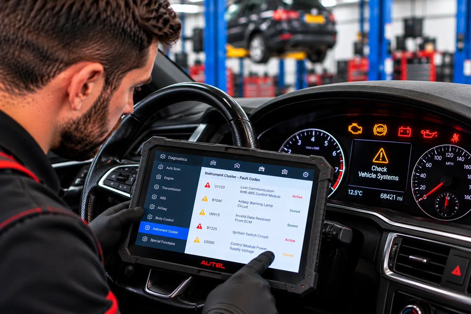 Dashboard warning light check in Lowestoft