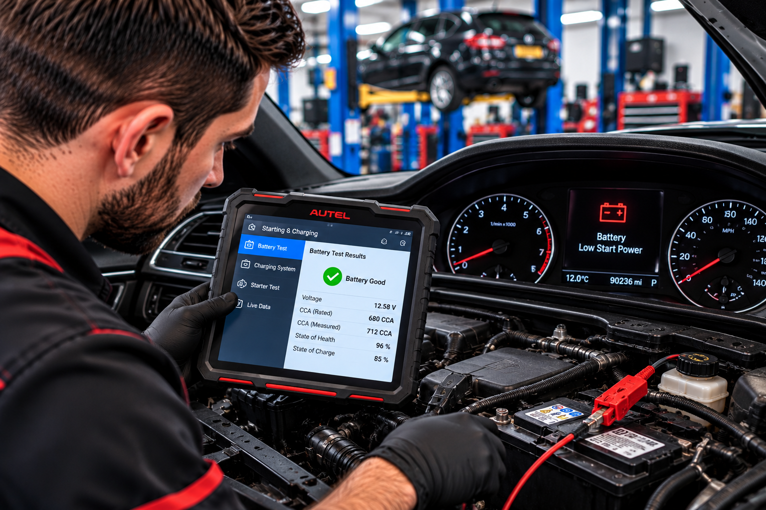 Professional battery and vehicle diagnostic equipment in Lowestoft