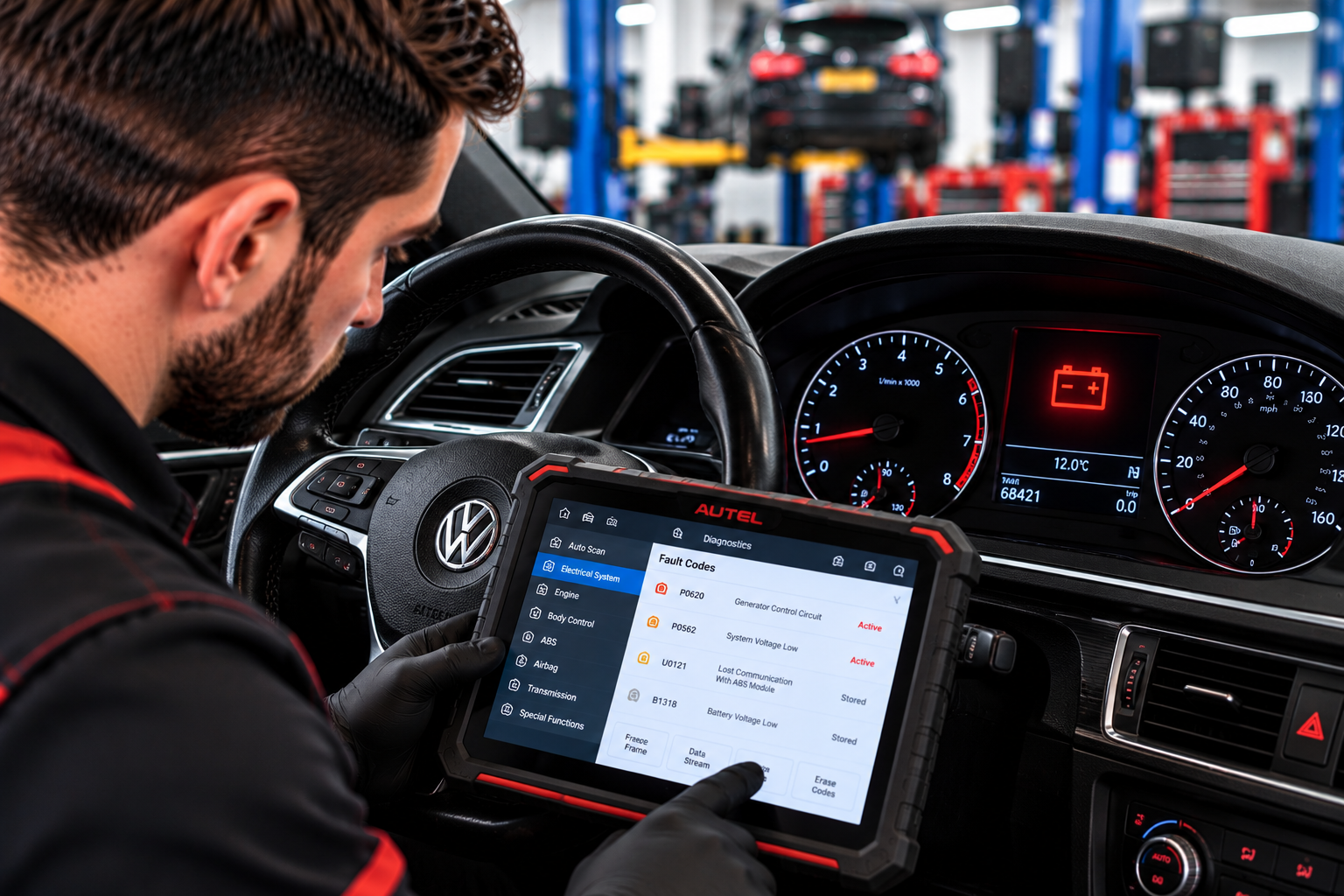 Battery charging and electrical diagnostics in Lowestoft